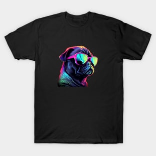 Vaporwave Pug T-Shirt